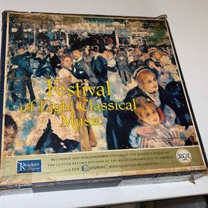Readers Digest Festival of Lights 12 vinyl record set